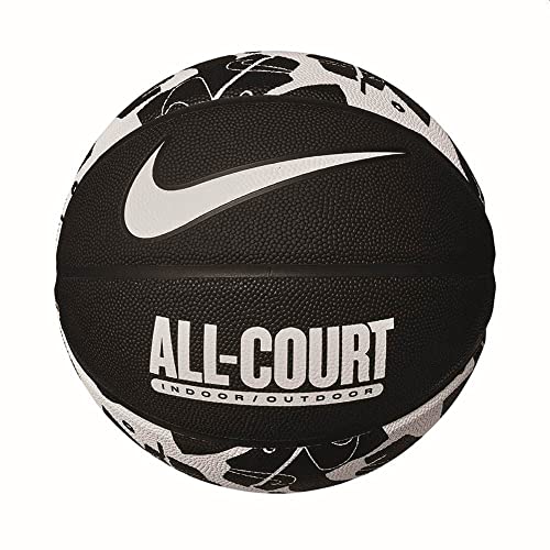Nike Pallone da Basket Everyday All Court Graphic 8P Misura 7 Indoor Outdoor