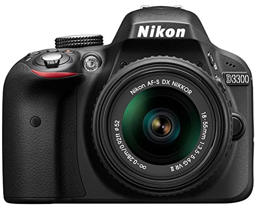Nikon D3300 Fotocamera reflex digitale (24,2 MP, 3 pollici LCD) - N...