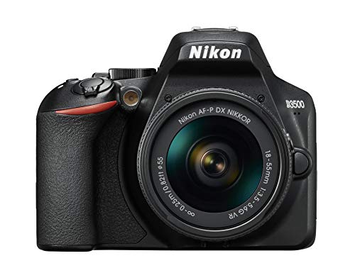 Nikon D3500 Fotocamera Reflex Digitale con Obiettivo Nikkor AF-P 18 55VR, 24,2 Megapixel, LCD 3 , Nero