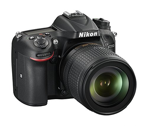 Nikon D7200 + Nikkor 18 105 VR Fotocamera Reflex Digitale, 24,72 Megapixel, Wi-Fi incorporato, NFC, SD 8GB 200x Premium Lexar, colore: nero [Nital card: 4 anni di garanzia]