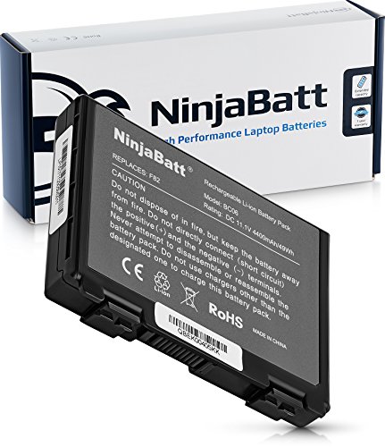 NinjaBatt Batteria per Asus A32-F82 A32-F52 K50IJ K50AD X50GL AS-K5...