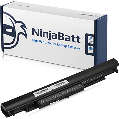 NinjaBatt Batteria per HP 807957-001 807956-001 HS04 HS03 HSTNN-LB6V HSTNN-LB6U 807612-421 807611-421 250 G4 250 G5 255 G5 TPN-C125 15-AF067SA 843532-851 – Alte prestazioni [4 Celles 2200mAh 33Wh]