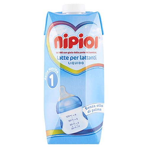 Nipiol - Latte 1 Liquido - 500ml (12 Confezioni)...