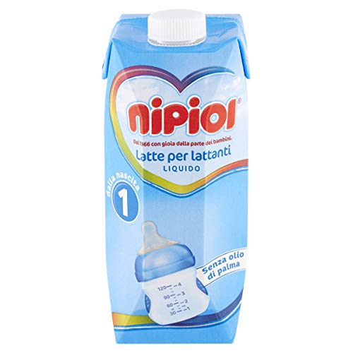 Nipiol - Latte 1 Liquido - 500ml (12 Confezioni)