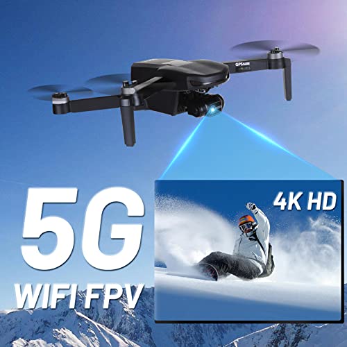 NMY GPS Drone con Telecamera 4k per Adulti, Trasmissione WiFi 5G, T...