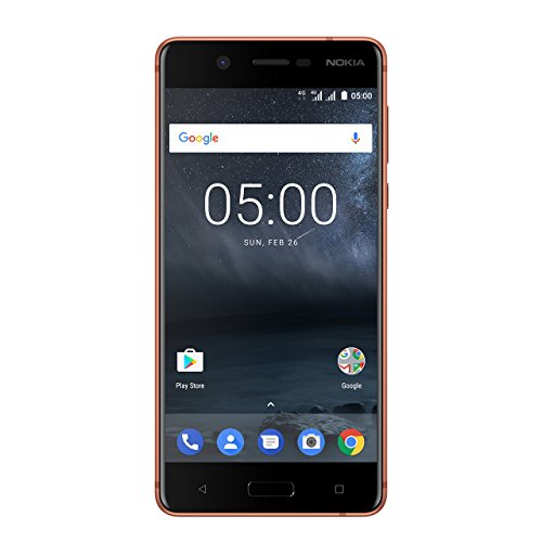 Nokia 5 Dual SIM Smartphone (13,2 cm (5,2 pollici), 16 GB, Fotocamera da 13 Megapixel, Android)