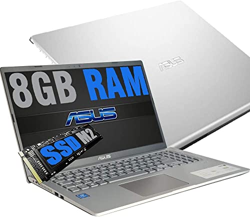 Notebook Asus Silver Portatile Pc Display 15.6  HD  Intel Dual Core N4020 Up To 2.80Ghz  Ram DDR4 8Gb  SSD M.2 256GB  Intel UHD Graphics 600  Hdmi Wifi Bluetooth  Windows 11  Open Office