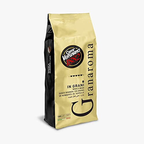 OFFERTA RISPARMIO - 6 sacchi da 1 Kg CAFFE  IN GRANI GRANAROMA Vergnano