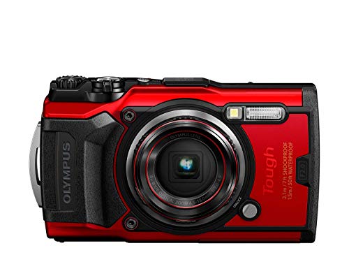 Olympus Stylus TG-6 Tough Fotocamera, Rosso