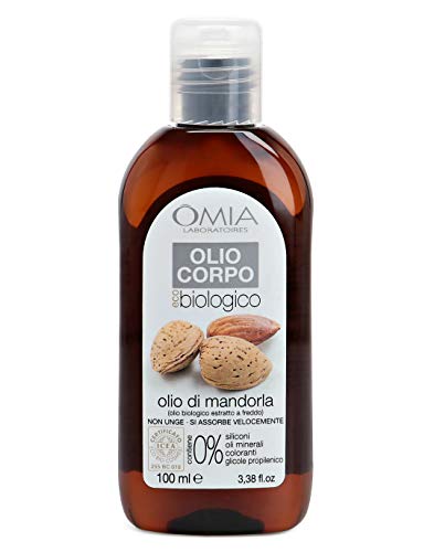 Omia Olio Corpo Eco Bio Con Olio di Mandorla, Olio Idratante da Agr...