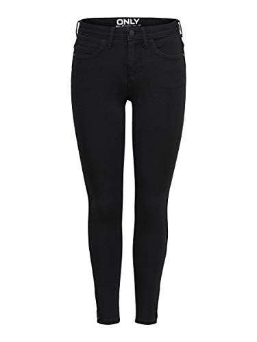 ONLY Onlkendell Eternal Ankle Jeans, Nero, M   30 Donna...