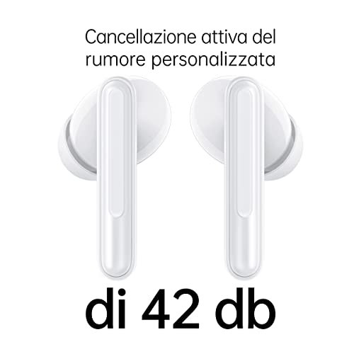 OPPO Enco Free 2 W52 Auricolari True Wireless Bianchi, Bluetooth 5....