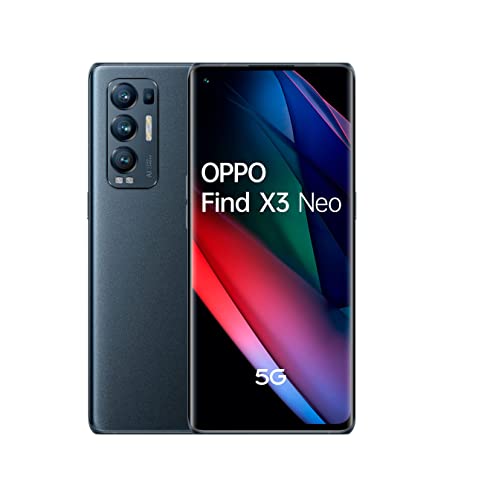 OPPO Find X3 Neo - Starlight Nero Sbloccato senza Branding, Nero, One size