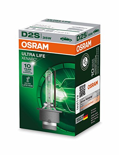 OSRAM 66240ULT XENARC ULTRA LIFE D2S Xenon, Lampada Fari allo Xeno
