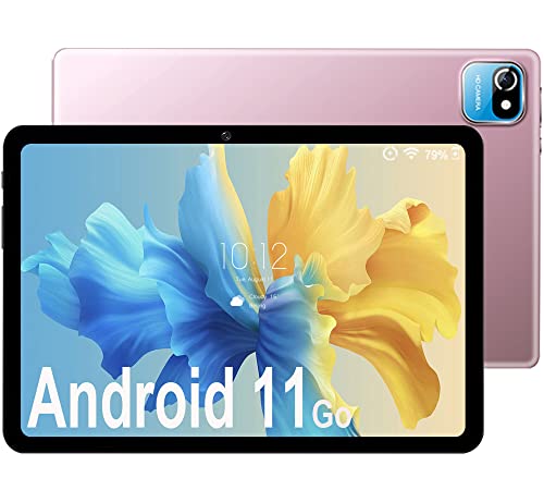 OUZRS Tablet 10 Pollici offerte Android 11 Go - 64GB ROM | 256GB Espansione, Tablet in offerta con WiFi Bluetooth Batteria 6000mAh (Rosa)