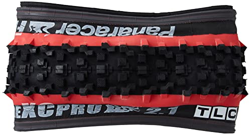 Panaracer Fire XC PRO Tubeless Compatible Folding Tyre, Pneumatico Unisex-Adulto, Nero Rosso, 26 x 2.10