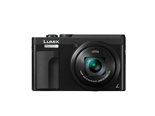 Panasonic DC-TZ90EG-K Fotocamera compatta da viaggio con zoom 30x, funzione Selfie, 4K PHOTO e 4K Video, Nero