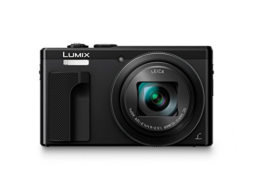 Panasonic, fotocamera Lumix DMC-TZ81EG-K High-End Travelzoom, zoom Leica 30x, video 4K 25p, mirino con sensore per occhi, 7,6 cm 3 , LCD Touch, messa a fuoco manuale