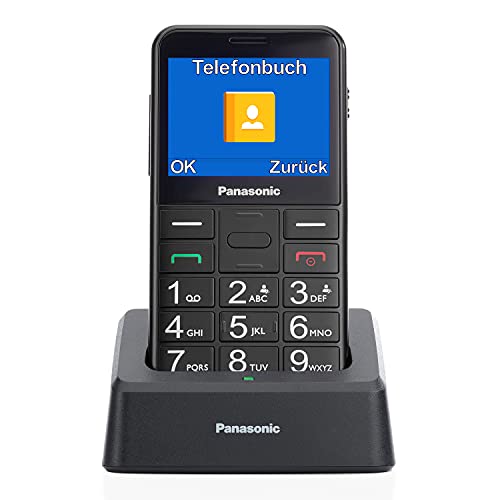 Panasonic KX-TU155 Telefono Cellulare ad Utilizzo Facilitato, Pulsa...