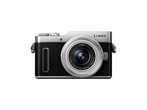 Panasonic Lumix DC-GX880KEGS DSLM, Sensore MOS Digital Live 16MP, Selfie con Funzionalità Estetiche, Foto e Video 4K, Connettività Wireless, Schermo Ruotabile, Obiettivo 12-32mm Incluso, Argento