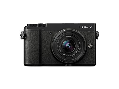 Panasonic LUMIX DC-GX9KEG-K Fotocamera Mirrorless 20 MP, Sensore LIVE MOS MFT, Obiettivo LUMIX 12-32 mm, Nero