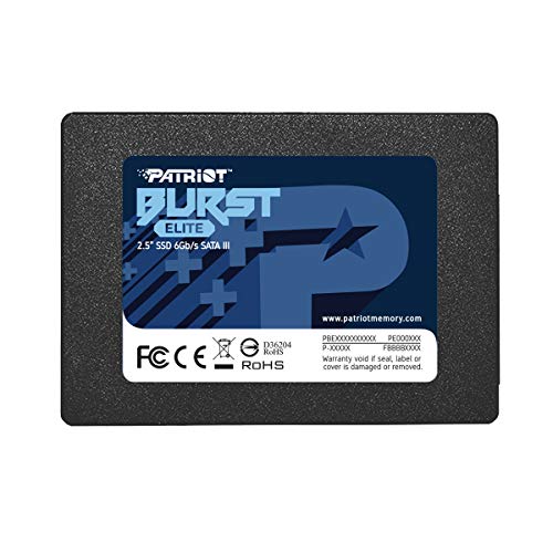 Patriot Memory SSD Unità a Stato Solido SATA 3 2.5  Interno 120GB BURST ELITE 6 Gbps