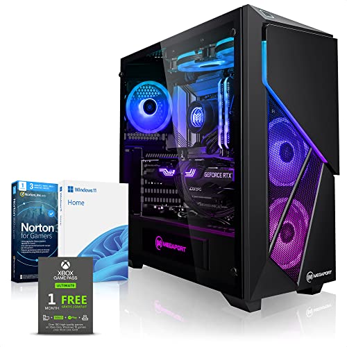 PC-Gaming Nightfighter I Intel Core i7-12700KF 12-Core a 4,90GHz Turbo • Windows 11 • Nvidia GeForce RTX3070 • 16GB 3200MHz DDR4 • 1TB M.2 SSD • 2TB HDD • WiFi • Raffreddamento ad acqua • pc da gaming