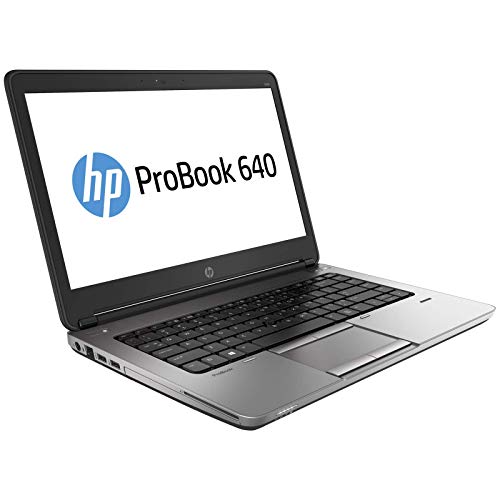 PC NOTEBOOK COMPUTER PORTATILE HP PROBOOK 640 G1 14in | INTEL QUAD CORE i5-4210M | RAM 8GB | SSD 128GB | WEBCAM | USB 3.0 | VGA DISPLAY PORT | WINDOWS 10 (Ricondizionato)