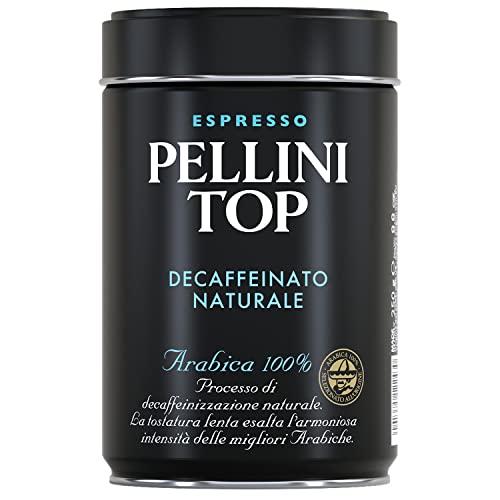 Pellini Caffè - Top Arabica 100% per Moka Decaffeinato Naturale, 1...
