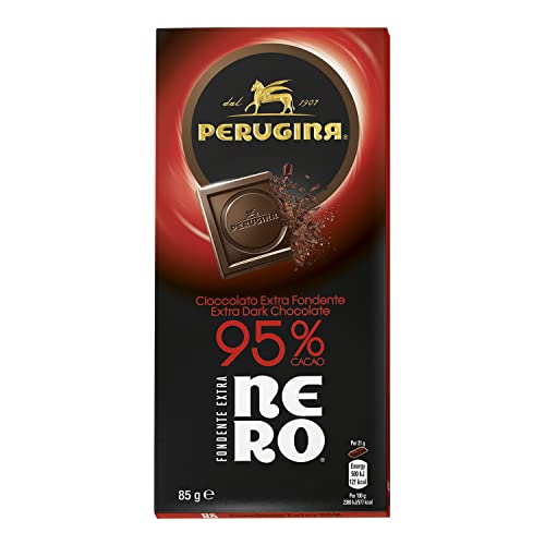 PERUGINA NERO Fondente Extra 95% Tavoletta di Cioccolato Fondente 85g