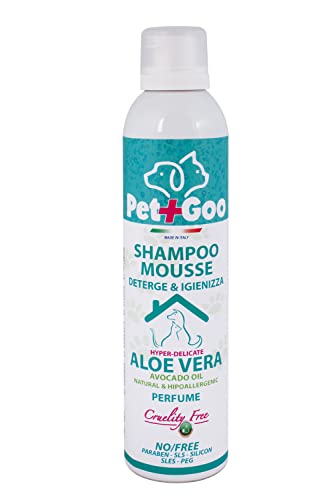 Pet+Goo Shampoo Mousse (Aloe Vera)
