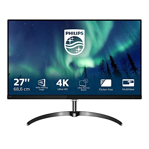 Philips 276E8VJSB Monitor 27  (68,6 cm), IPS 4K UHD (3840 x 2160), ...