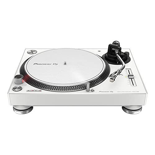 Pioneer DJ, PLX-500-W, Giradischi per DJ a trazione diretta, bianco...