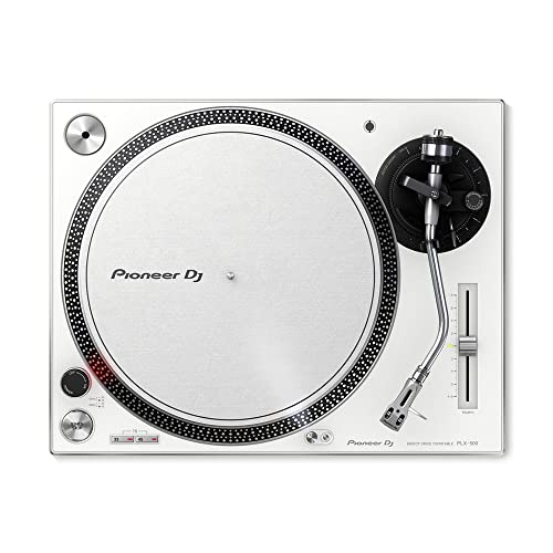 Pioneer DJ, PLX-500-W, Giradischi per DJ a trazione diretta, bianco...