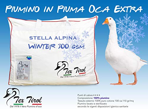Piumino Tex Tirol  Stella Alpina Winter 300 gsm. 100% Piumino Oca...