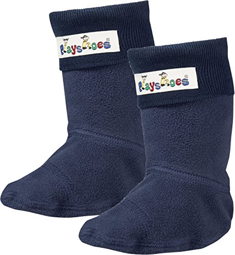 Playshoes Gumboots, Riscaldatori Bambine e ragazze, Blu (Blu Marine), 30 31 EU