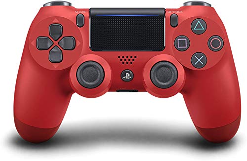 PlayStation 4 - Dualshock 4 Controller Wireless V2, Rosso (Magma Re...