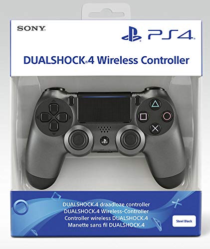 PlayStation 4: DualShock 4 Steel Black [Esclusiva Amazon]