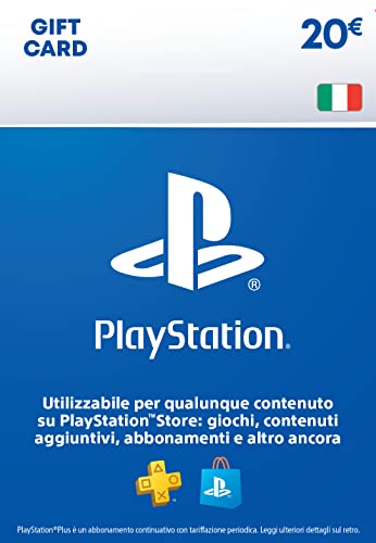 PlayStation Store Gift Card 20 EUR | PSN Account italiano | PS5 PS4 Codice download