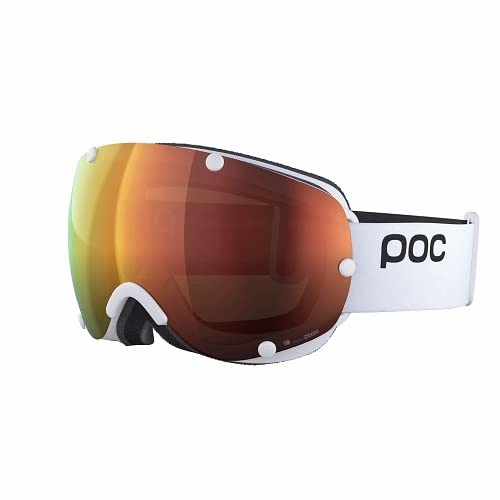 POC Lobes Clarity - maschere da sci e snowboard con ampio campo visivo e contrasto ottimale per una migliore visione in montagna.