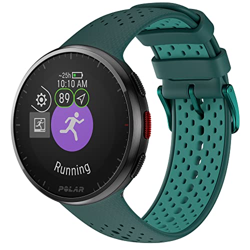 Polar Pacer Pro - Running watch con GPS - Super leggero con pulsanti antiscivolo - Nuovo programma di allenamento e recupero - Cardiofrequenzimetro - Display ad alto contrasto - Controlli musica