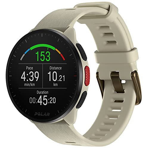 Polar Pacer - Running watch con GPS - Processore ad alta velocità - Super leggero con pulsanti antiscivolo - Funzionalità di allenamento e recupero - Cardiofrequenzimetro - Controlli musica
