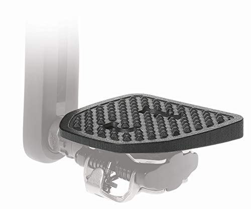 PP Pedal Plate | SPDX | Adattatore per Pedali compatibili con Shimano SPD e Look X-Track| Non Sono necessarie tacchette | Converte i Pedali Automatici in Pedali Piatti | Maggiore Sicurezza e Comfort