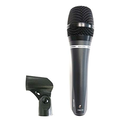 PROEL EIKON DM226 - Microfono palmare dinamico + custodia per uso karaoke, voce, canto, ecc, senza interruttore (DM226)