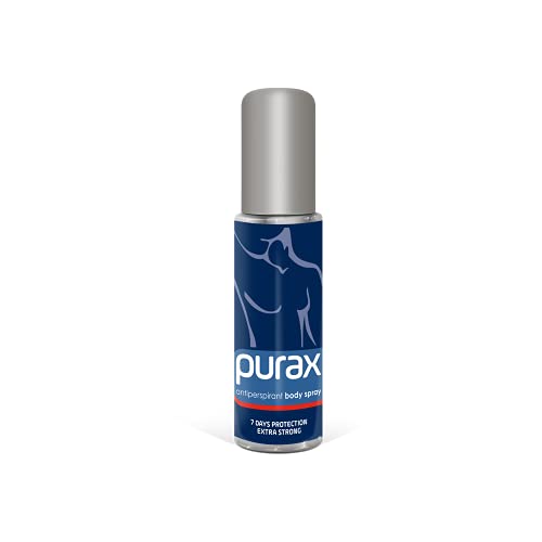 Purax, Spray corpo antitraspirante, extra forte: fino a 5 giorni di...