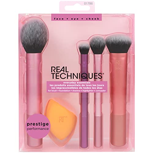 Real Techniques Set di Pennelli Everyday Essentials