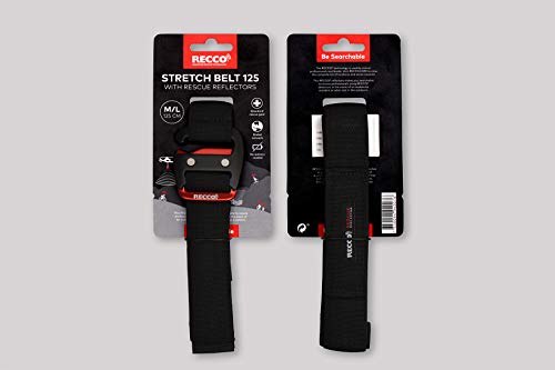 RECCO Cintura Riflettente Stretch L - XL (74-125 cm)