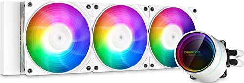 REFRIGERADOR LIQUIDO CPU DEEPCOOL CASTLE 360EX WH A-RGB BLANCA (360MM)