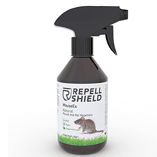 RepellShield Spray Repellente per Topi a Base di Menta Piperita Bio...