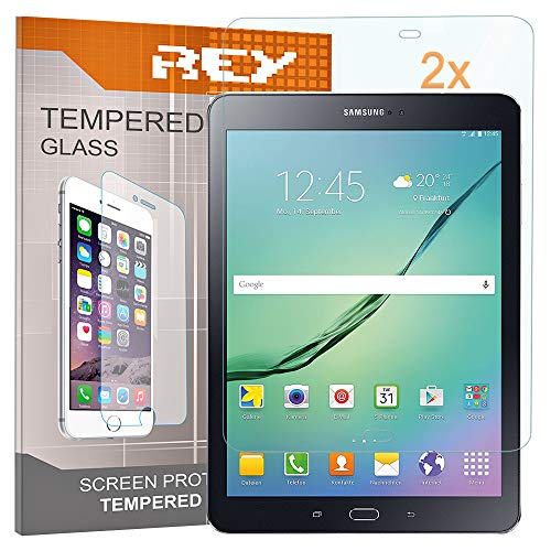 REY Pack 2X Pellicola salvaschermo per Samsung Galaxy Tab S2 9,7 , ...